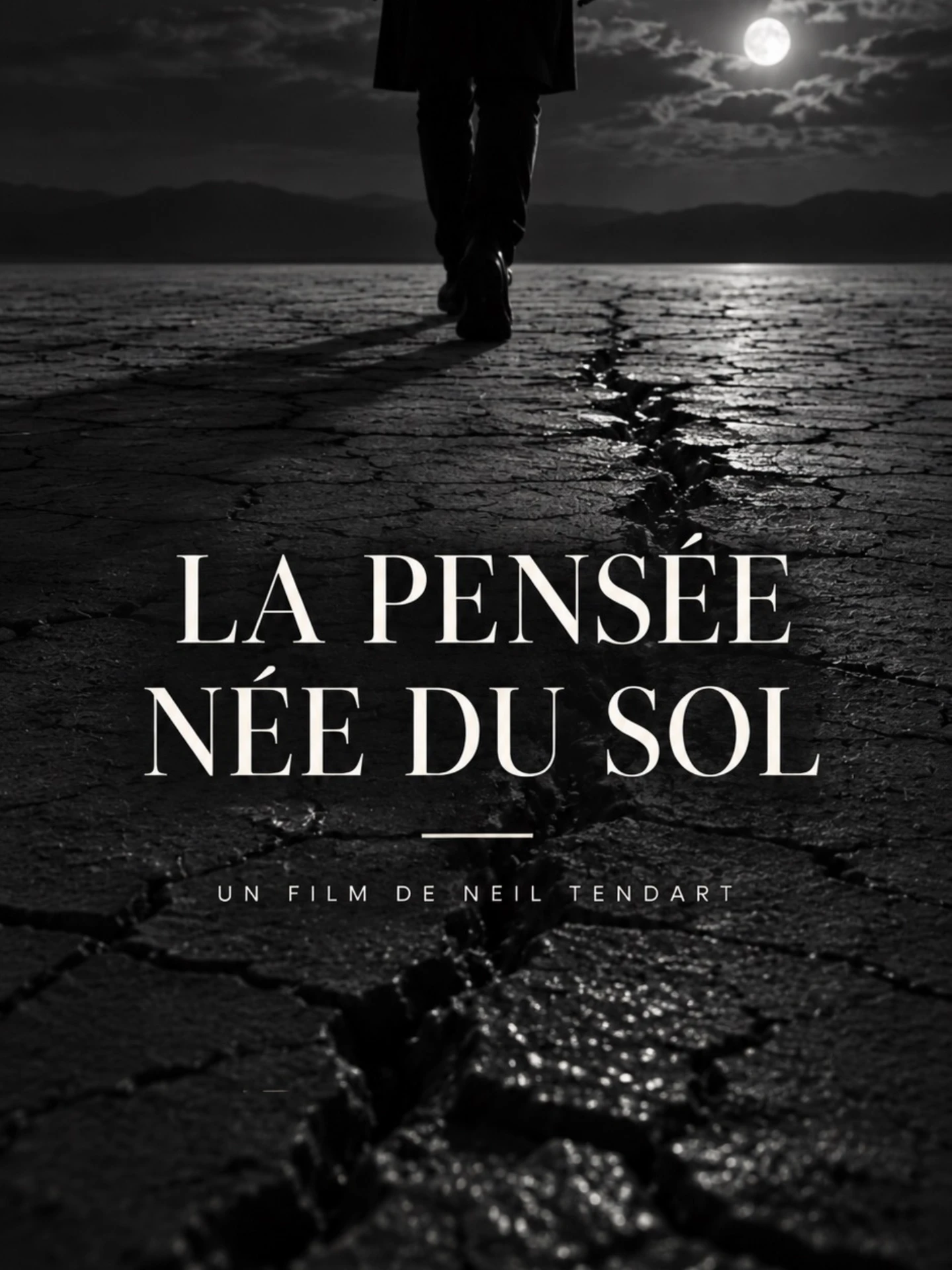 Affiche officielle de La pensée née du sol, film de Neil Tendart