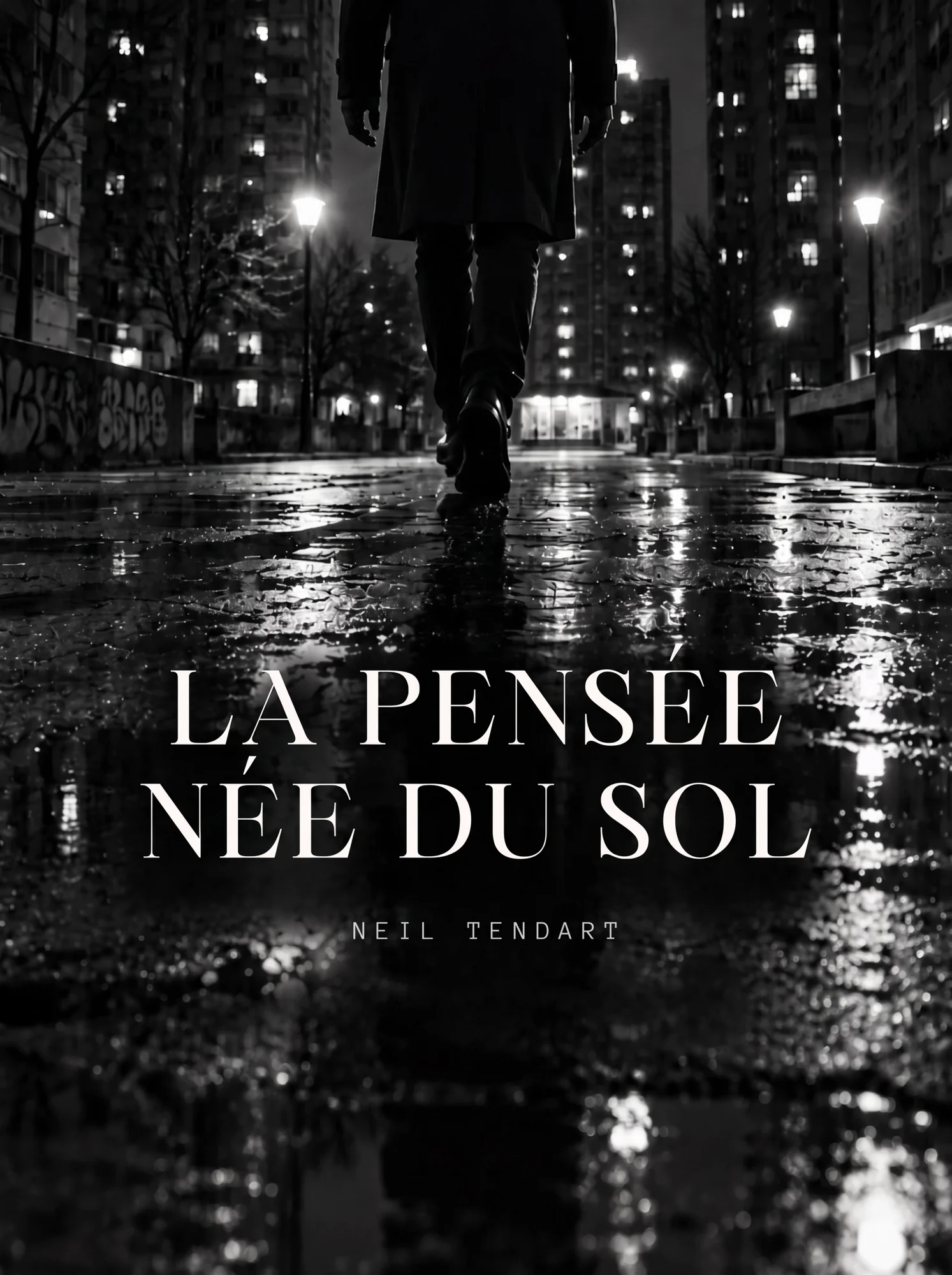 Couverture de La pensée née du sol de Neil Tendart